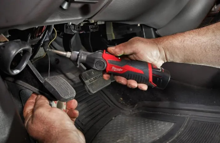 Milwaukee M12 SI-0 loddekolbe, u. batteri