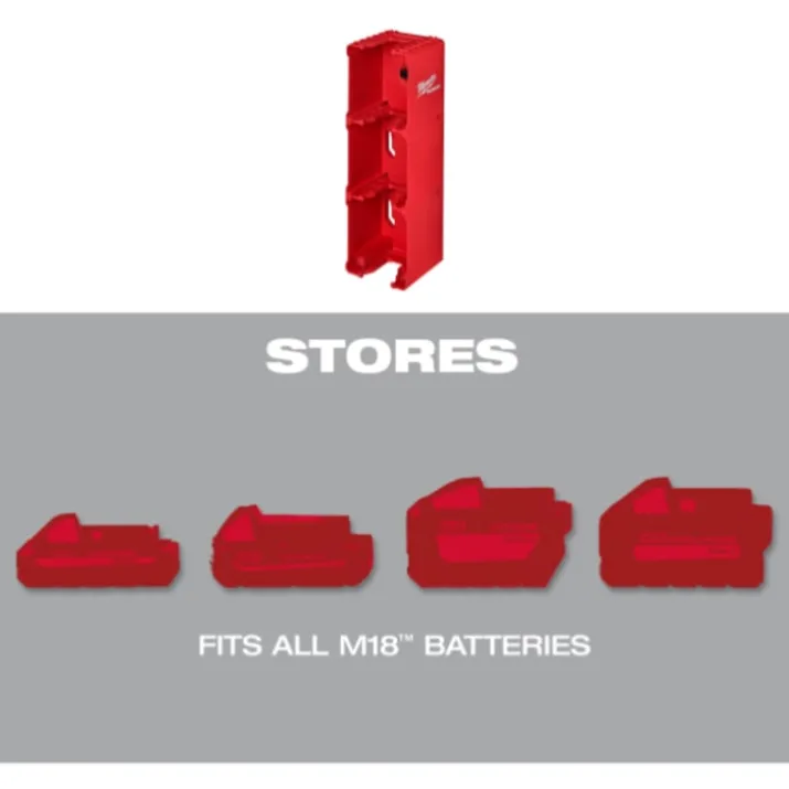 Milwaukee Packout M18 batteriholder
