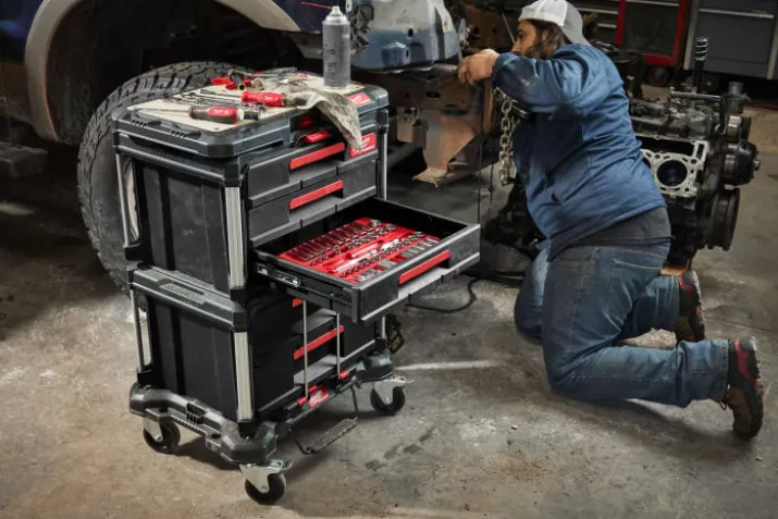 Milwaukee Packout skuffeboks, med 2 skuffer