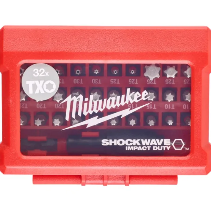 Milwaukee Shockwave Torx bitsæt, 32 dele