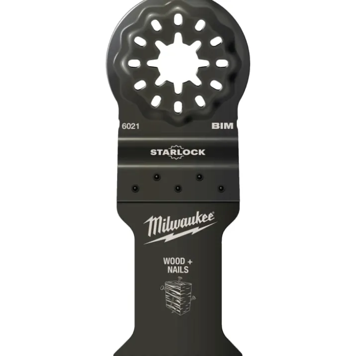 Milwaukee Starlock bimetalklinge til træ/søm, 35 mm, 10 stk