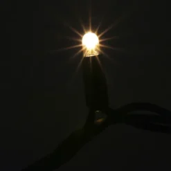 MK Ice Lite LED lyskæde, 102 varmhvid, 12 varmhvid, 230V
