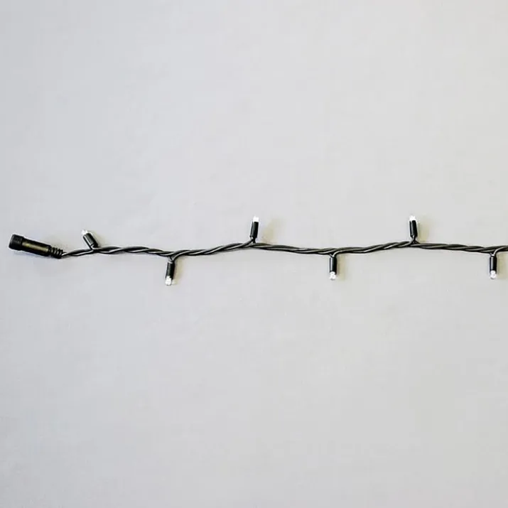 MK String Lite LED lyskæde, 120 koldhvid, 230V, 12 meter, sort