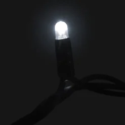 MK String Lite LED lyskæde, 120 koldhvid, 230V, 20 meter, sort