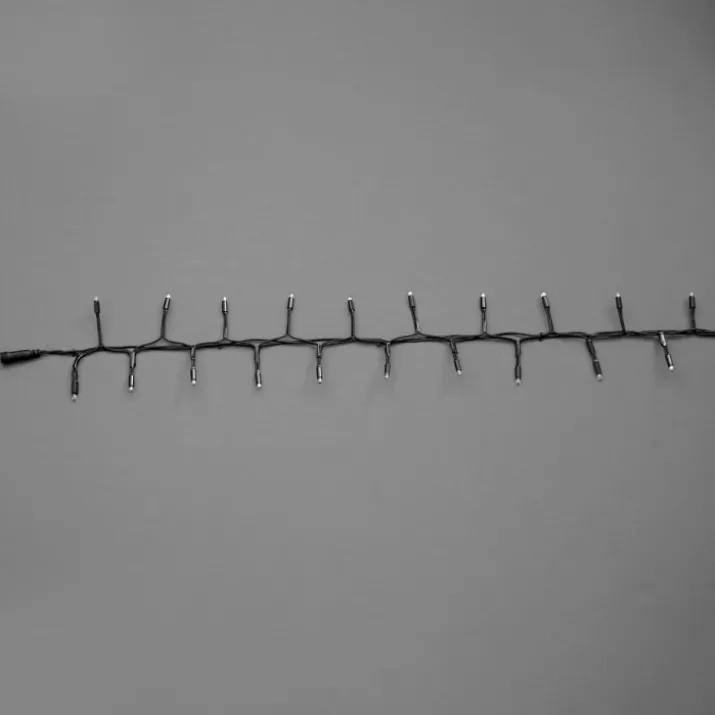 MK String Lite LED lyskæde, 90 koldhvid, 230V, 4,5 meter, sort