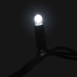 MK String Lite LED lyskæde, 90 koldhvid, 230V, 4,5 meter, sort