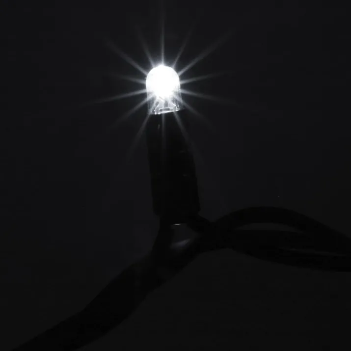 MK String Lite LED lyskæde, 105 varmhvid, 15 koldhvid, 230V