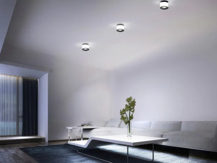 Molto Luce Dark Night påbygningsspot 40W, sort