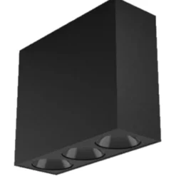Molto Luce Dark Night påbygningsspot 7W, mat sort