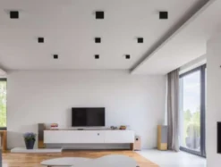 Molto Luce Dark Night påbygningsspot 7W, mat sort