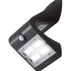Mylight væglampe med sensor & solcelle, 3,2W