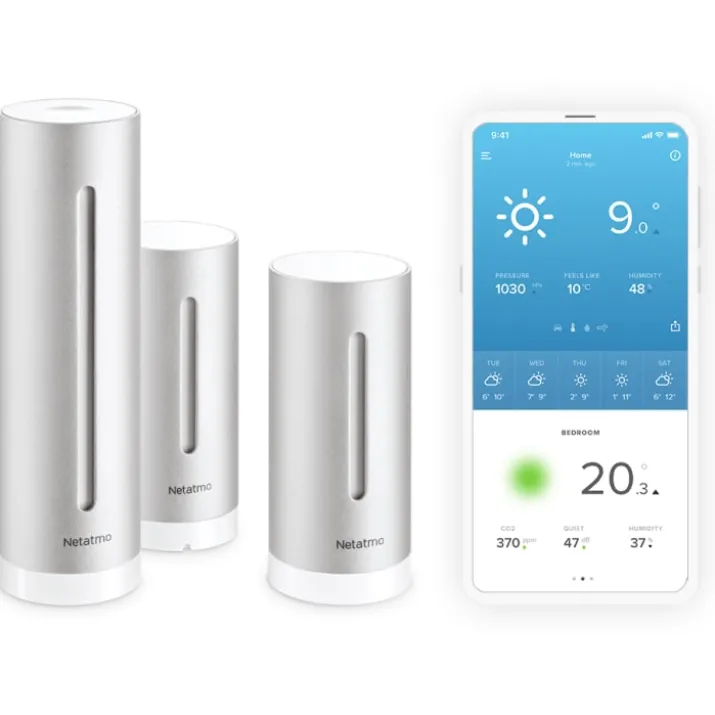 Netatmo smart vejrstation med indendørs modul