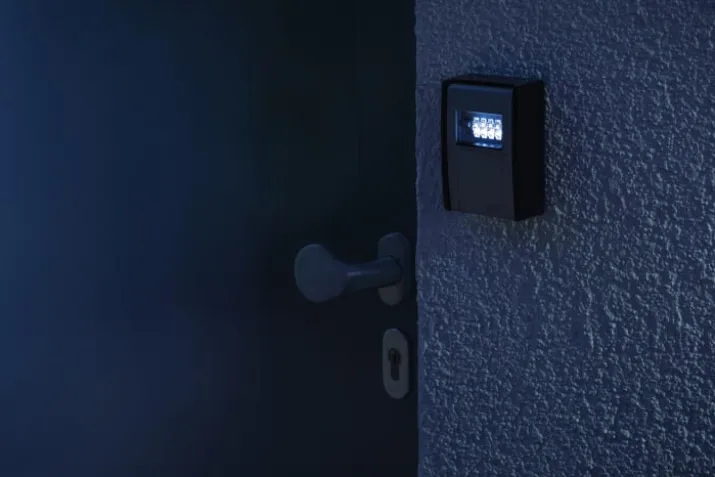 Nøgleboks 787 LED, med kodehjul