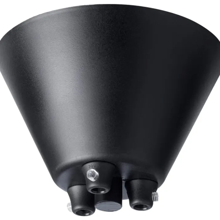 Nielsen Light baldakin, 3 udgange, sort
