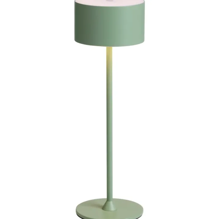 Nielsen Light Bistro genopladelig bordlampe, grøn