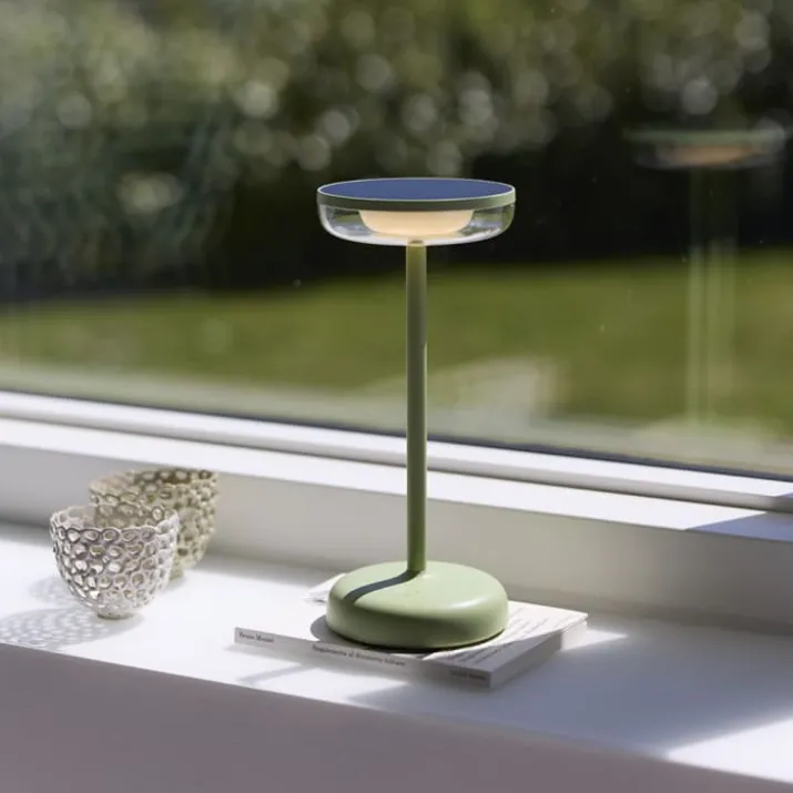 Nielsen Light Breeze solcelle bordlampe, grøn