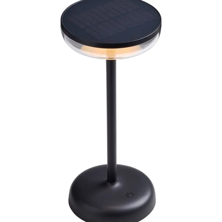 Nielsen Light Breeze solcelle bordlampe, sort