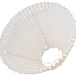 Nielsen Light Emma Hacienda Plisse lampeskærm, beige, H22 cm