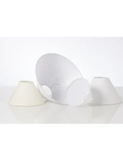 Nielsen Light Emma Palachio lampeskærm, hvid, H20,5 cm