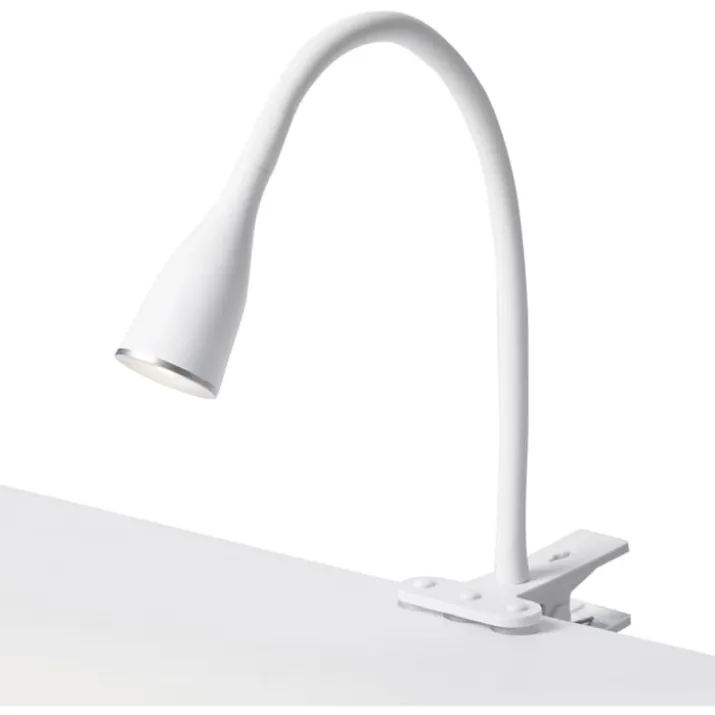Nielsen Light Eye klemmelampe, hvid