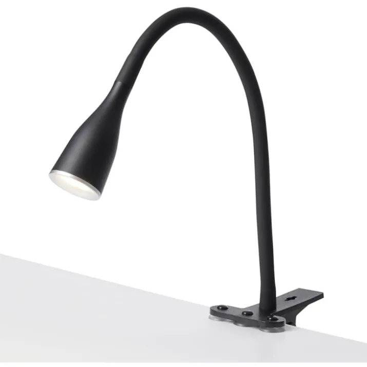 Nielsen Light Eye klemmelampe, sort
