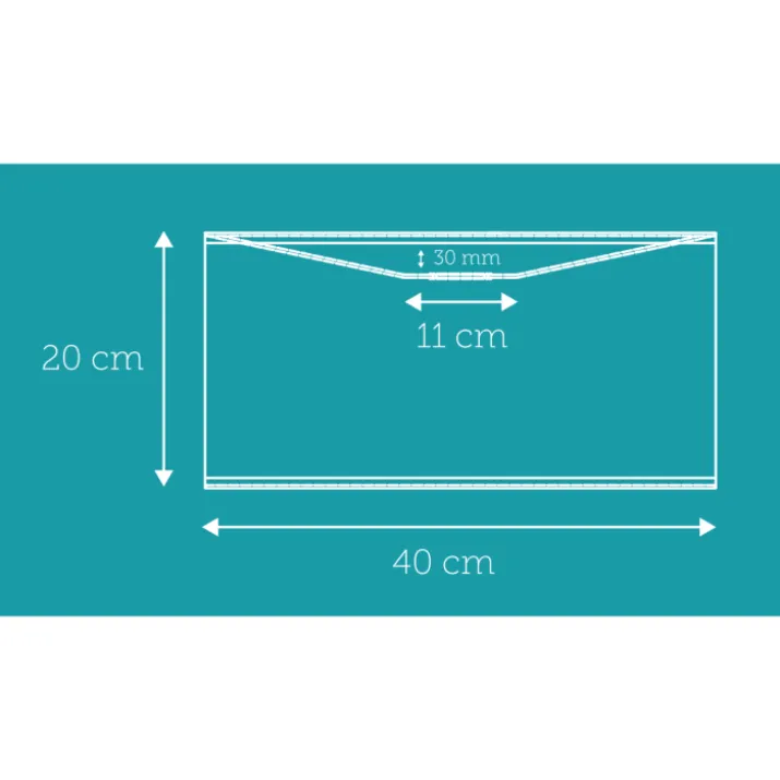 Nielsen Light Isabella Castillo lampeskærm, sort/hvid, Ø40 cm
