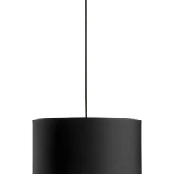 Nielsen Light Isabella Castillo lampeskærm, sort/kobber, Ø40 cm