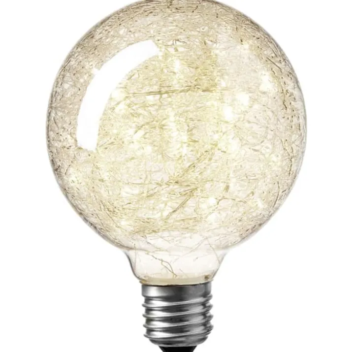 Nielsen Light Klokkeblomst E27 globepære, 2500K, 1W, Ø9,5 cm