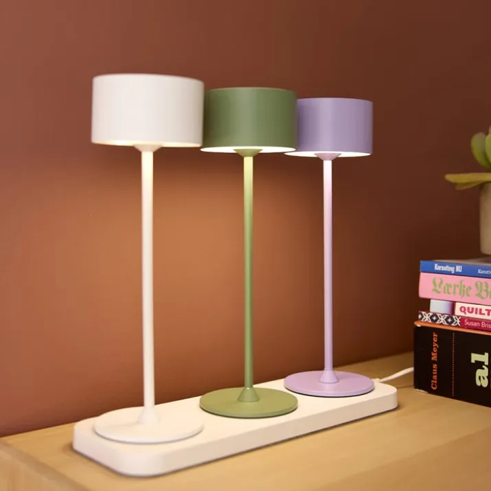 Nielsen Light ladestation til Bistro genopladelige bordlamper, til 3 lamper, hvid
