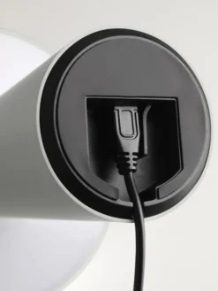 Nielsen Light Move Me genopladelig bordlampe, lysegrå