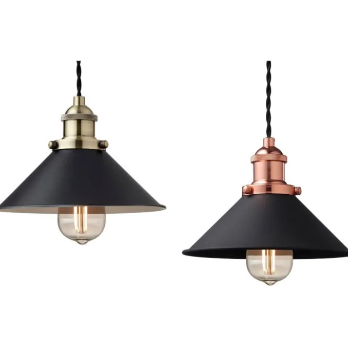 Nielsen Light Neksø pendel, sort, kobber
