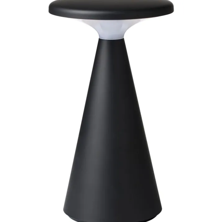 Nielsen Light Nyhavn genopladelig bordlampe, sort