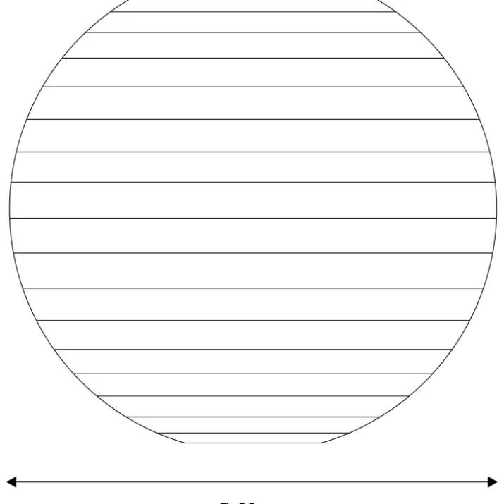 Nielsen Light rispapirslampe, Ø60 cm