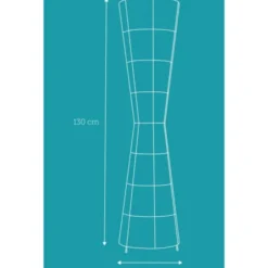 Nielsen Light Ruse gulvlampe, sort