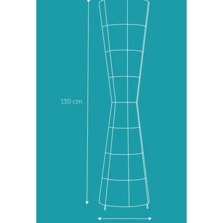 Nielsen Light Ruse gulvlampe, sort