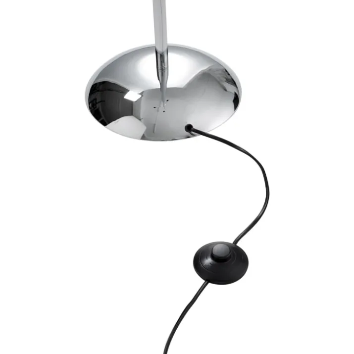 Nielsen Light Salsa gulvlampe, krom med grå nuancer skærme
