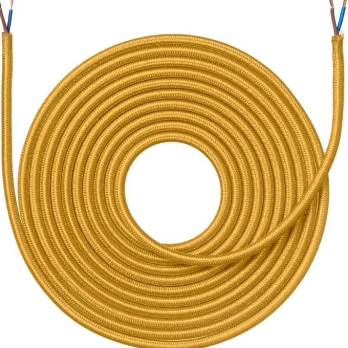 Nielsen Light stofledning, 2x0,75 mm², 4 meter, karry