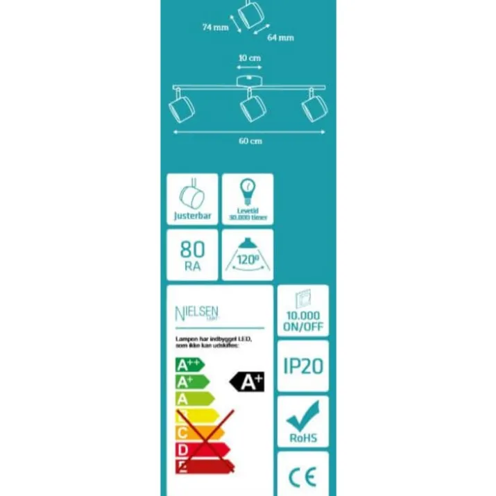 Nielsen Light Teater spotlampe