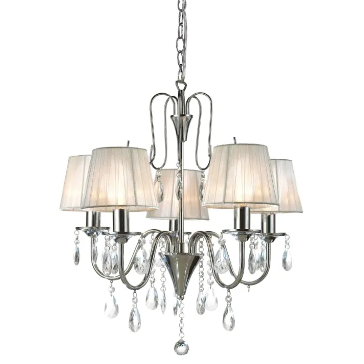 Nielsen Light Tina Organza lampeskærm, hvid