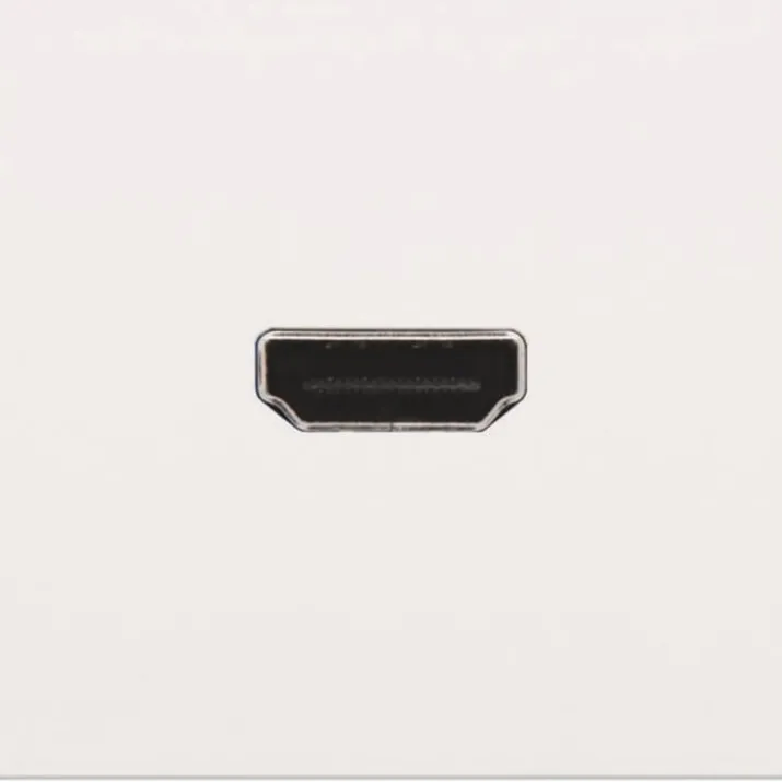 Niko HDMI udtag connector for stikmontering, hvid
