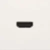 Niko HDMI udtag connector for stikmontering, råhvid