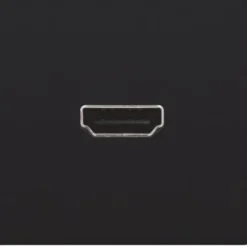 Niko HDMI udtag connector for stikmontering, sort