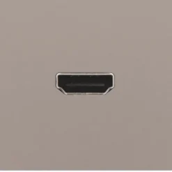 Niko HDMI udtag med terminaler for ledningsmontering, bronze