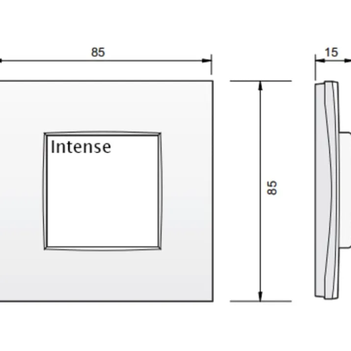 Niko Intense kontakt/lysdæmper til Philips Hue, hvid