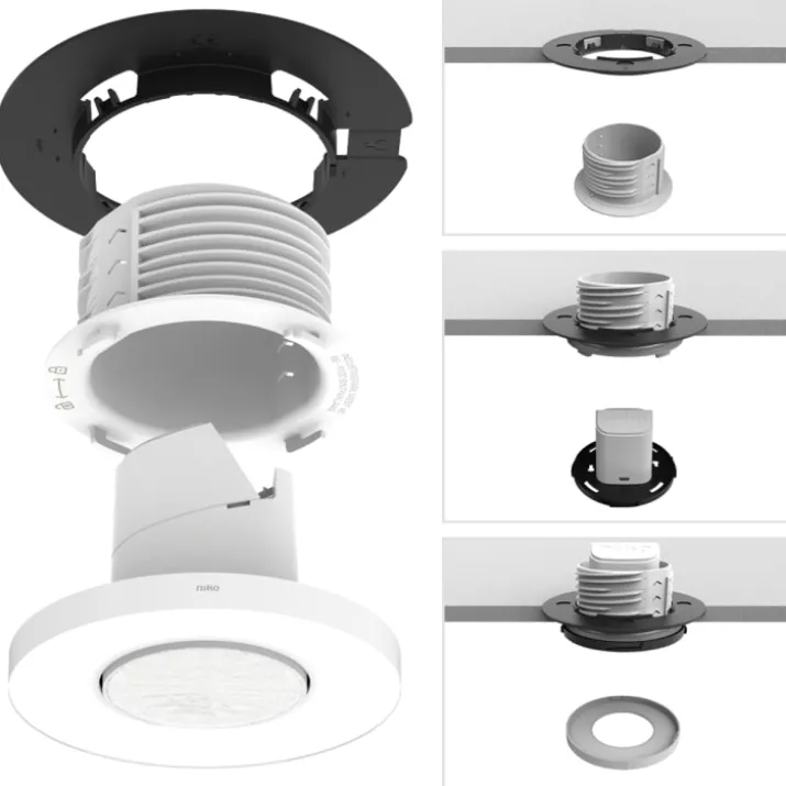 Niko tilstedeværelsessensor, planforsænket, 360°, 13 meter