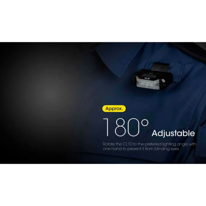 Nitecore CL10 lygte med klips