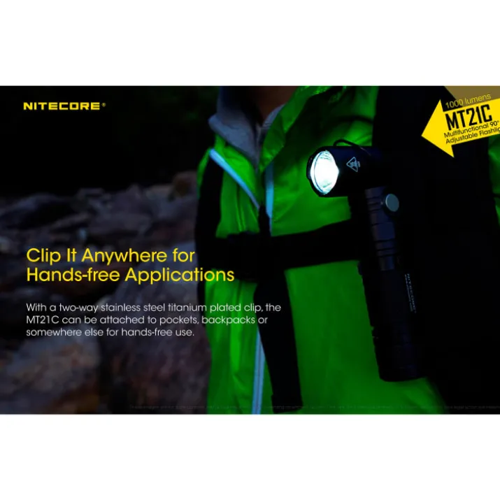 Nitecore MT21C lommelygte