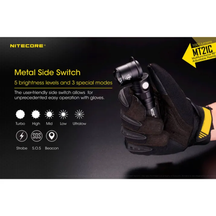 Nitecore MT21C lommelygte