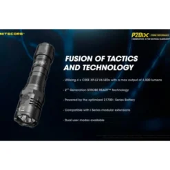 Nitecore P20IX genopladelig lommelygte