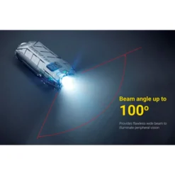 Nitecore Tube genopladelig nøgleringslygte
